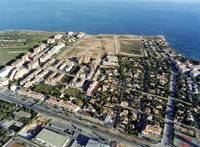 arial view